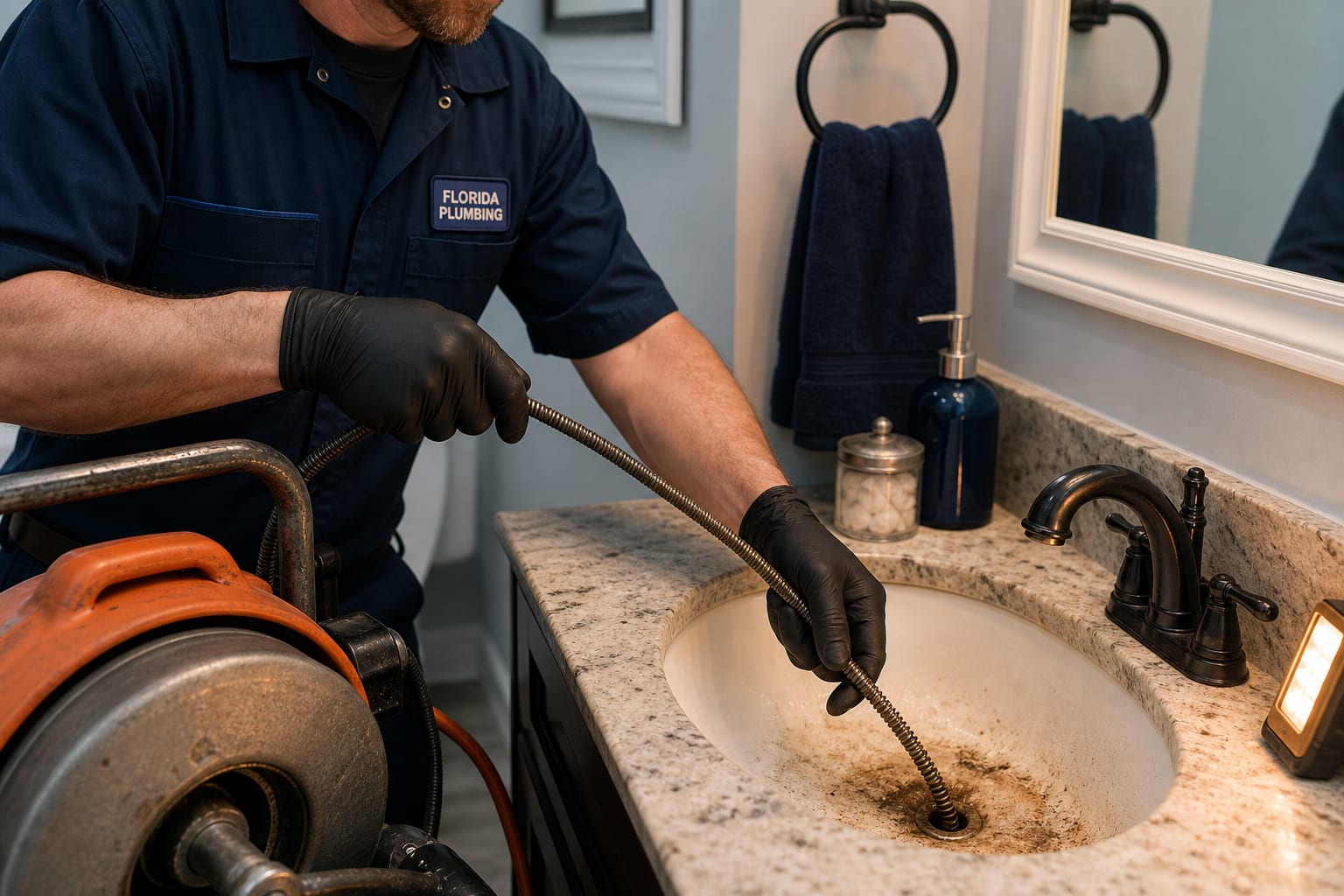 Hollywood Emergency Plumbing SFL crew at work in Pompano Beach, FL